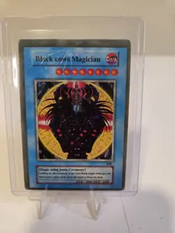 Konami Yu-Gi-Oh! Black cows Magician Ritual Monster Holo Card ATK 2800 - Image 1