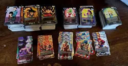 Dragon Ball Fusion World Dual Evolution- Bulk Lot (C,UC,R, And L) 900+ Cards - Image 1