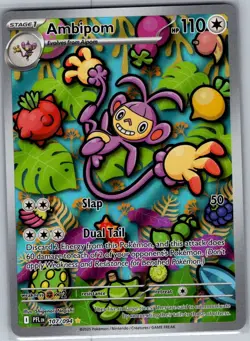 Ambipom 107/094 ME02: Phantasmal Flames - Pokemon Card - NM - Image 1