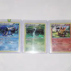 Samurott, Serperior & Emboar Pokemon TCG Black & White NM Holo Lot of 3 Cards - Image 1