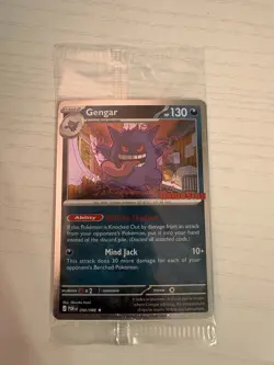 Pokemon TCG Gengar 050/088 Promo Sealed Stamped Gamestop Promo Card - Image 5