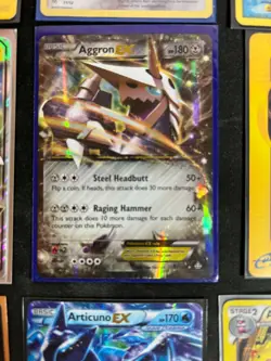 93/160 | AggronEX HOLO | Primal Clash | Pokemon Card | Near Mint - Image 1