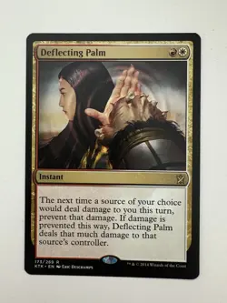 Deflecting Palm MTG Magic the Gathering Card NM Near Mint KTK - Image 1