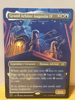 Grand Arbiter Augustin IV (Borderless) - Double Masters 2022 Rare MTG 379 EN - Image 1