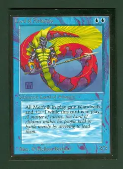 LORD OF ATLANTIS International Collector's Edition MTG Unplayed Near mint - Image 1