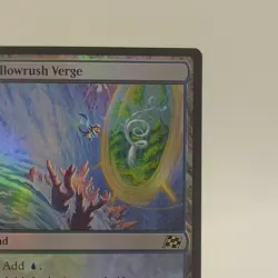 Willowrush Verge FOIL - Aetherdrift MTG NM R0270 Land - Image 4