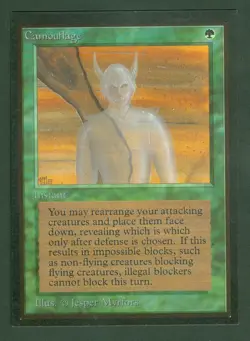 CAMOUFLAGE International Collector's Edition MTG Unplayed Near mint - Image 1