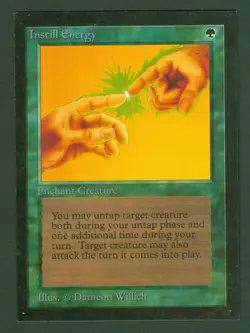 INSTILL ENERGY International Collector's Edition MTG Unplayed Near mint - Image 1