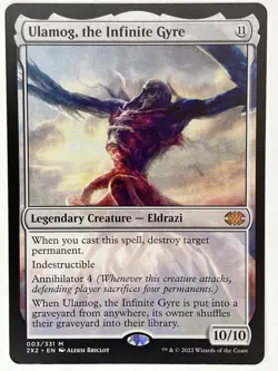Ulamog, the Infinite Gyre NM Double Masters 2022 003/331 MTG Mythic Regular - Image 1