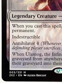 Ulamog, the Infinite Gyre NM Double Masters 2022 003/331 MTG Mythic Regular - Image 5