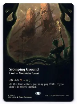 Stomping Ground NM Borderless Edge of Eternities 0283 MTG Regular - Image 1