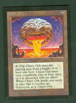 CHAOS ORB International Collector's Edition MTG Light play - Image 1
