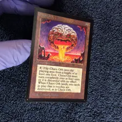 CHAOS ORB International Collector's Edition MTG Light play - Image 5