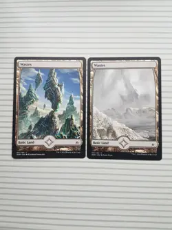 Magic: the Gathering - Oath of the Gatewatch ~ Common ~ Wastes 183+184 (Ext Art) - Image 1