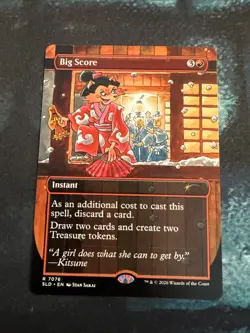 Big Score (7076) TMNT Secret Lair Featuring Stan Sakai Non-Foil NM MTG - Image 1