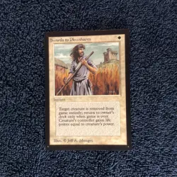 SWORDS TO PLOWSHARES International Collector's Edition MTG Unplayed Near mint - Image 3