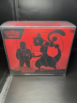 Pokemon Destined Rivals Pokemon Center ETB Factory Sealed With Plastic Case - Image 1