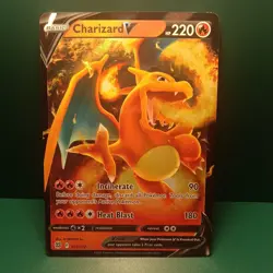 Pokemon Charizard V 017/172 Brilliant Stars Ultra Rare Holo 220 HP NM - Image 1