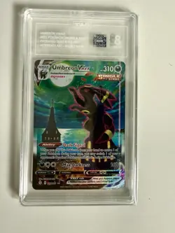 Pokemon Umbreon VMAX 095/203 Evolving Skies Ultra Rare Holo TAG 8 Single Strike - Image 3