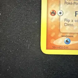 Pokemon Ditto charmander EX Delta Species 61/113 Regular Common - Image 3