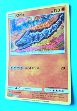 POKEMON CLASSIC COLLECTION ONIX CLV 010/034 HOLO SET FRESH CLEAN SHARP - Image 2