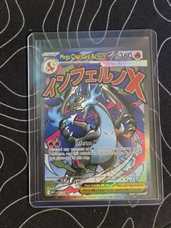 Pokemon TCG Mega Evolution Promos #023 Mega Charizard X ex UPC Promo QTY - Image 1