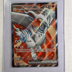 Reshiram EX 158/086 Full Art Holo Pokemon SV: White Flare English Near Mint - Image 1