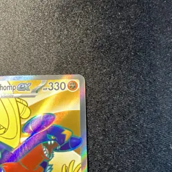 Pokemon TCG Cynthia's Garchomp EX 215/182 Full Art Destined Rivals Near Mint - Image 3