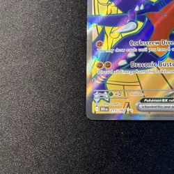 Pokemon TCG Cynthia's Garchomp EX 215/182 Full Art Destined Rivals Near Mint - Image 5