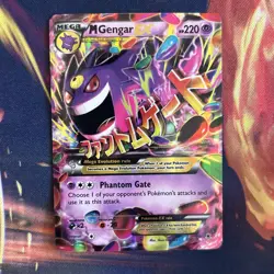 Pokemon M (Mega) Gengar EX - XY Phantom Forces 35/119 Ultra Rare - NM - Image 1