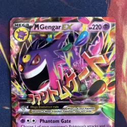 Pokemon M (Mega) Gengar EX - XY Phantom Forces 35/119 Ultra Rare - NM - Image 2