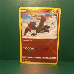 Radiant Charizard 020/159 Crown Zenith Radiant Rare Holo NM - Image 1