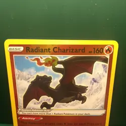 Radiant Charizard 020/159 Crown Zenith Radiant Rare Holo NM - Image 5