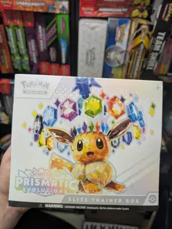 Pokemon TCG Scarlet & Violet Prismatic Evolutions Elite Trainer Box Eevee - Image 1