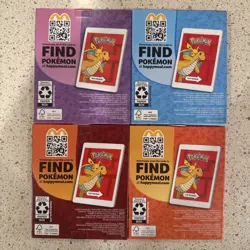 Pokemon Sticker Activity Sheets 2024 McDonalds #3, 7, 8, 9Happy Meal Pokemon - Image 2