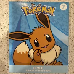 Pokemon Sticker Activity Sheets 2024 McDonalds #3, 7, 8, 9Happy Meal Pokemon - Image 5