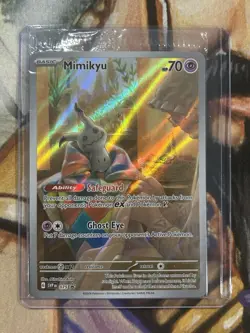 Mimikyu Paldean Fates ETB Black Star Promo Pokemon SVP075 English - SEALED 🔥 - Image 3