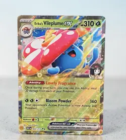 Pokemon Erika’s Vileplume Ex #003/217: Ascended Heroes (Read Description) 🔥 - Image 1