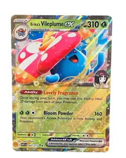 Pokemon Erika’s Vileplume Ex #003/217: Ascended Heroes (Read Description) 🔥 - Image 2