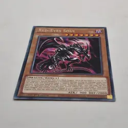 Yu-Gi-Oh! Maze of Memories Red-Eyes Soul MAZE-EN012 Dark 1st Edition 2023 - Image 3