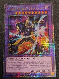 Chaos Ancient Gear Giant MP24-EN042 Quarter Century Secret Rare 1st Edition LP - Image 1
