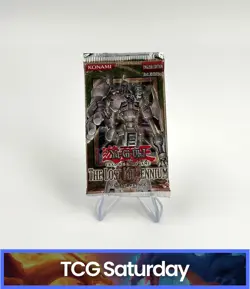 YU-GI-OH! THE LOST MILLENNIUM 1ST EDITION BOOSTER PACK SEALED - Image 1