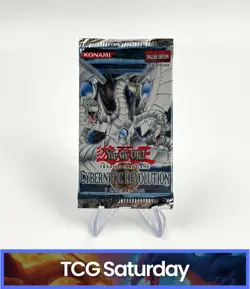 YU-GI-OH! CYBERNETIC REVOLUTION 1ST EDITION BOOSTER PACK SEALED - Image 1