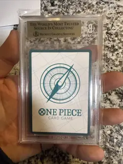 One Piece Best Premium Booster Smoker Don!! Gold Alt Art Bgs 9.5 - Image 2