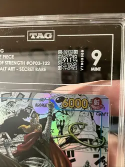 2023 One Piece Op03-Pillars Strength Sogeking #122 Manga Alt Art TAG 9 - Image 3