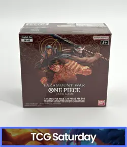 ONE PIECE PARAMOUNT WAR OP-02 ENGLISH SEALED BOOSTER BOX - Image 1
