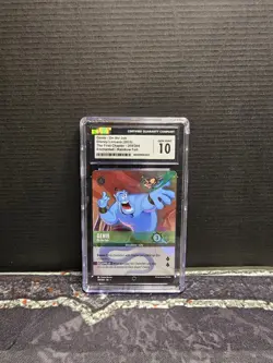 Disney Lorcana 💫 Genie On the Job First Chapter # 209/204 Enchanted CGC 10 - Image 1