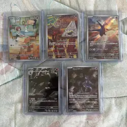 Pokemon TCG Japanese Art Rare/AR Lot of 5 (LOT A12) Latios Ralts Mewtwo - Mint - Image 1