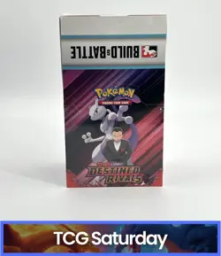 2025 POKEMON SCARLET & VIOLET DESTINED RIVALS BUILD & BATTLE DISPLAY SEALED - Image 1