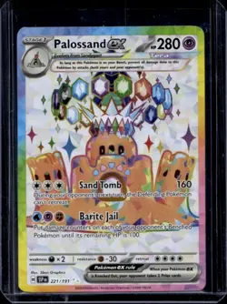 2024 Pokemon Surging Sparks Palossand Ex #221/191 - Image 1